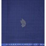 Raymond "Aurich" collection Super 90's merino wool Blue color Checkered unstitched Suit fabric of 3.5 meters / VV2740