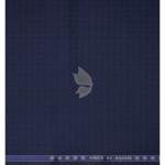 Raymond "Aurich" collection Super 90's merino wool Blue color Checkered unstitched Trouser fabric of 1.3 meters / VV2741