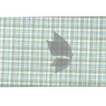 J.Hampstead Moretti Premium Egyptian Collection with 100% Giza Cotton Green Checkered Pattern Unstitched Shirt Fabric of 1.6 mts - Made In Italy / VV2770