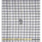 J.Hampstead Moretti Premium Egyptian Collection with 100% Giza Cotton Light Blue (Mauve) Checkered Pattern Unstitched Shirt Fabric of 1.6 mts - Made In Italy / VV2773