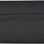 J.HAMPSTEAD TERRON RAYON BLACK COLOURED MATTY UNSTITCHED TROUSER FABRIC - 1.25 METRES / VV3752