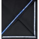 J.Hampstead BLACK COLOURED WOOL BLENDED MATTY UNSTITCHED TROUSER FABRIC - 1.25 METRES - VV4109