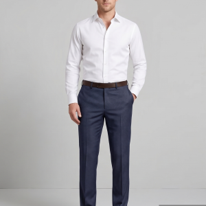 Raymond Poly Blended Navy Blue Trouser Unstistched Fabric-1.25 Metres - 4321 / VV4519