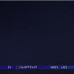 J.HAMPSTEAD SUPER WOOL 100'S NAVY BLUE COLOUR CHECKERED UNSTITCHED TROUSER FABRIC -1.30 METRES / VV5071