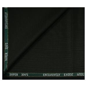 J.hampstead 100'S GREEN COLOUR SELF DESIGN UNSTITCHED TROUSER FABRIC -1.30 METRES - VV5136