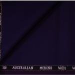 J.HAMPSTEAD SUPER WOOLS PURPLE COLOUR PLAIN UNSTITCHED TROUSER FABRIC -1.30 METRES / VV5204