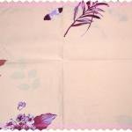 " Weaves Empire " 9.0 Feet x 9.0 Feet (King Size) 100 % Cotton Purple Colour Double Bed Set With Two Stitched Pillow Covers ( 46 cm x 69 cm ) / VV6080