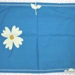 " Weaves Empire " 9.0 Feet x 9.0 Feet (King Size) 100 % Cotton Blue Colour Double Bed Set With Two Stitched Pillow Covers ( 46 cm x 69 cm ) / VV6084