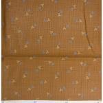 J.HAMPSTEAD " 100% PREMIUM COTTON " SEPIA PRINTED SELF CHECKERED DESIGN UNSTITCHED SHIRT FABRIC - 1.6 METRES / VV6346