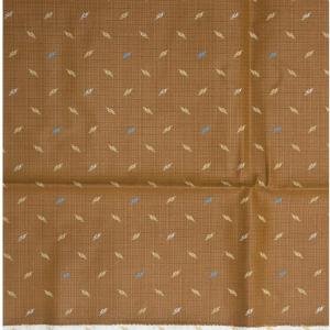 J.HAMPSTEAD " 100% PREMIUM COTTON " SANDAL PRINTED SELF CHECKERED DESIGN UNSTITCHED SHIRT FABRIC - 1.6 METRES / VV6350