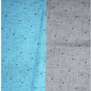 J.HAMPSTEAD " 100% PREMIUM COTTON " MULTI PRINTED COUDROY DESIGN UNSTITCHED SHIRT FABRIC - 1.6 METRES / VV6358