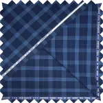 RAYMOND VIRASAFE 120S BLUE COLOURED UNSTITCHED SUIT FABRIC -3.25 METRES / VV6616
