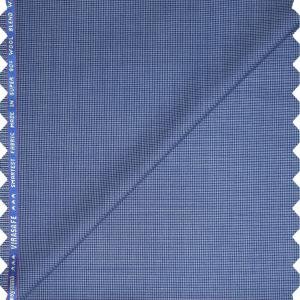 RAYMOND WOOL SUPER 90'S VIRASAFE BLUE COLOR SELF DESIGN PATTERN UNSTITCHED TROUSER FABRIC OF 1.25MTS / VV6659