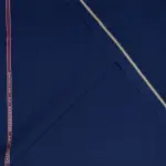 RAYMOND ROYAL BLUE COLOURED CRUSHED COTTON WOOL BLENDED UNSTITCHED SUIT FABRIC -3 METRES / VV6685