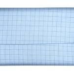 Raymond 100% Premium Cotton Blue Checkered Unstitched Shirt Fabric - 1.60 metres / VV6752