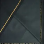 RAYMOND POLY VISCOSE GREEN UNSTITCHED SUIT FABRIC -3 METRES / VV6787