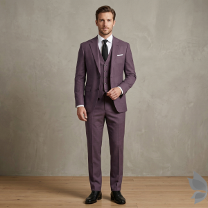 Raymond Peach poly Viscose Solid Suit Fabric-3.5 mts / VV6794