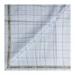 Siyaram's super Fine Bamboo Giza Italian Collection With Anti-Bacterial Blue  Self Design Unstitched Shirt Fabric - 1.60 metres / VV6890