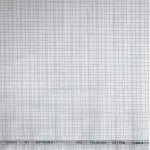 Raymond 100% Premium Cotton White Checkered Unstitched Shirt Fabric - 1.60 meters / VV6920