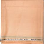 J.HAMPSTEAD 100% EGYPTIAN GIZA COTTON PEACH SOLID UNSTITCHED SHIRT FABRIC - 1.60 MTS - J324 / VV6950