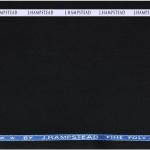 J.HAMPSTEAD BLACK COLOURED WOOL BLENDED MATTY UNSTITCHED SUIT FABRIC - 3.0 METRES / VV7227