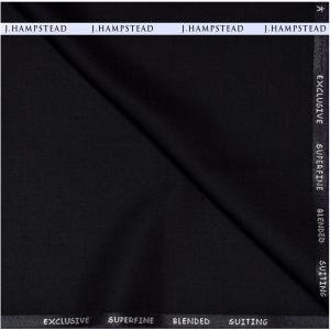 J.HAMPSTEAD BLUE TERRON RAYON PLAIN UNSTITCHED SUIT FABRIC-3MTS / VV7245