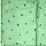 WEAVES EMPIRE 100% PREMIUM GIZA COTTON PRINTED APPLE GREEN UNSTITCHED SHIRT FABRIC 1.60MTS / VV8140