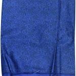 WEAVES EMPIRE 100% PREMIUM GIZA COTTON PRINTED BLUE UNSTITCHED SHIRT FABRIC 1.60MTS / VV8141