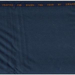 J HAMPSTEAD TERRON RAYON GREYSIH BLUE UNSTITCHED TROUSER FABRIC -1.25 MTS / VV8243