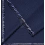 RAYMOND AUSTRALIAN MERINO WOOL BLENDED FABRIC FOR ALL SEASONS WEAR ROYAL BLUE COLOUR JACQUARD PATTERN UNSTITCHED SUIT FABRIC OF 3.5 MTS / VV2843